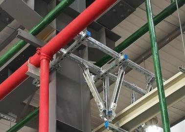 绵阳市该抗震支架的整体式支吊架结构协调性好